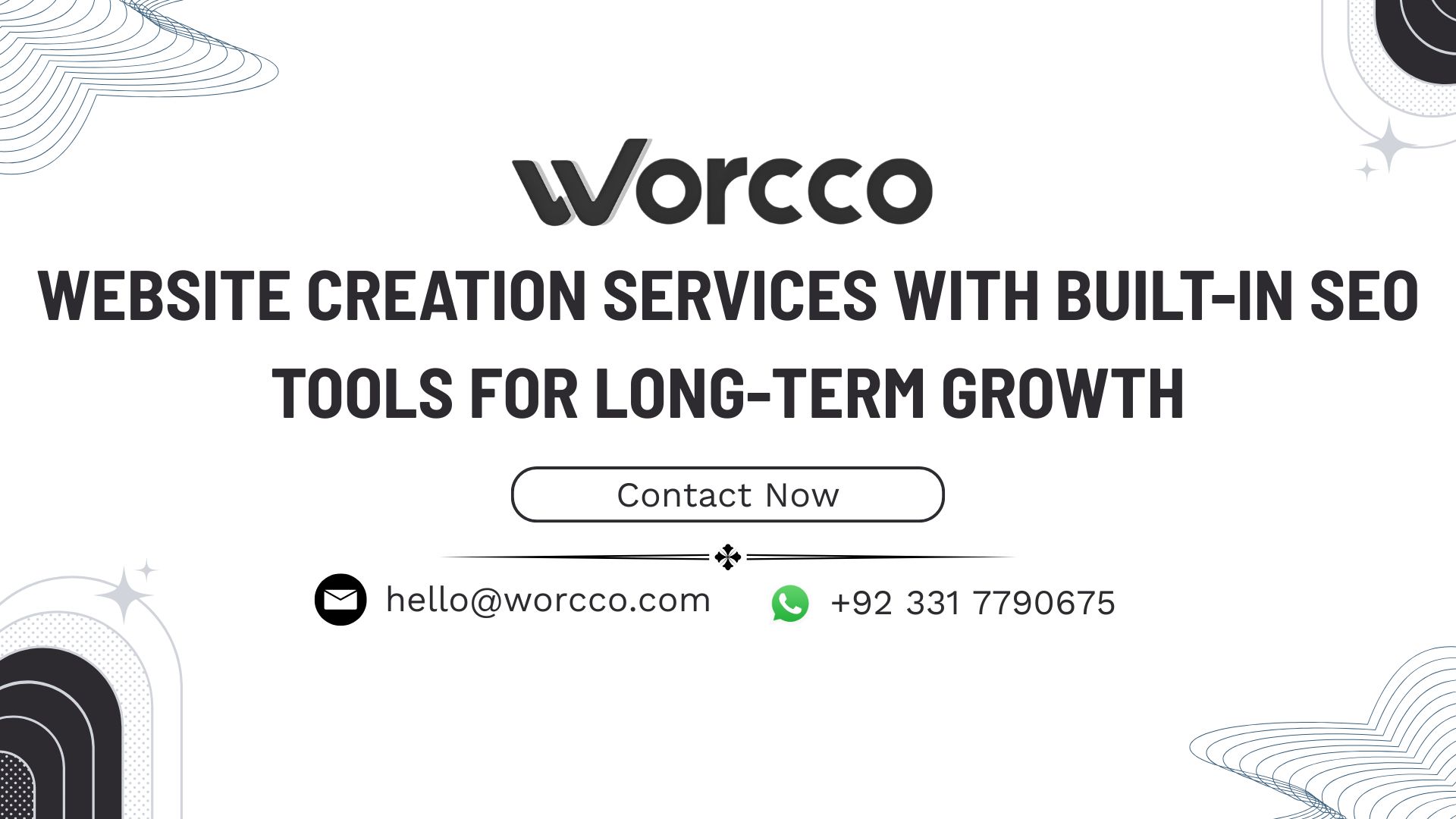 Website Creation Services with Built-In SEO Tools for Long-Term Growth